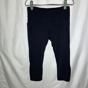 Lululemon athletic capris (sz. 10) black